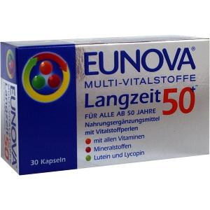 Eunova Multi Vitalstoffe Langzeit 50 Plus, 30 ST