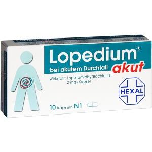 Lopedium akut bei akutem Durchfall, 10 ST