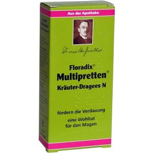 Floradix Multipretten Kräuter-Dragees N, 84 ST