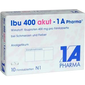 Ibu 400 akut - 1A-Pharma, 10 ST