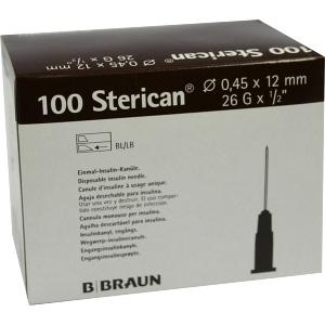 Sterican Ins.Einm.Kan. 26GX1/2 0.45X12mm, 100 ST