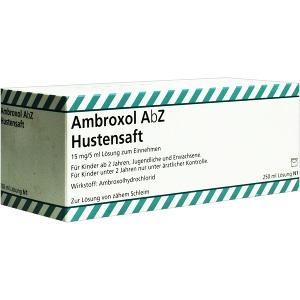 Ambroxol AbZ Hustensaft 15mg/5ml Lösung z Einnehm, 250 ML