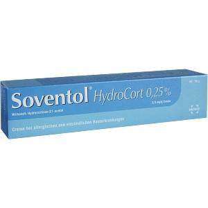 Soventol Hydrocort 0.25%, 50 G