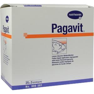 PAGAVIT LEMON GLYC WATTEST, 25x3 ST