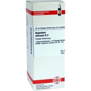 ARGENTUM NITR D 4, 50 ML