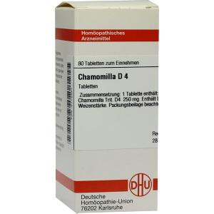 CHAMOMILLA D 4, 80 ST