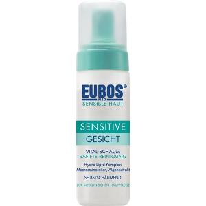 EUBOS Sensitive Vital-Schaum Dermo-Protectiv Gesi., 150 ML