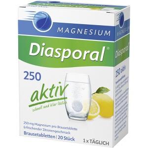 Magnesium Diasporal 250 Aktiv, 20 ST
