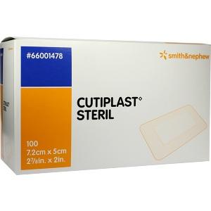 CUTIPLAST ST WUNDV 7.2X5CM, 100 ST