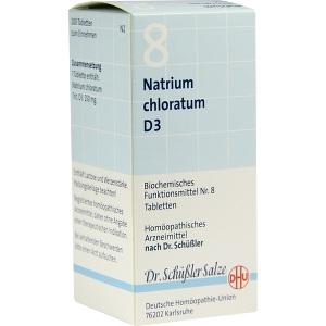 BIOCHEMIE DHU 8 NATRIUM CHLORATUM D 3, 200 ST