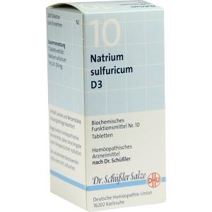 BIOCHEMIE DHU 10 NATRIUM SULFURICUM D 3, 200 ST