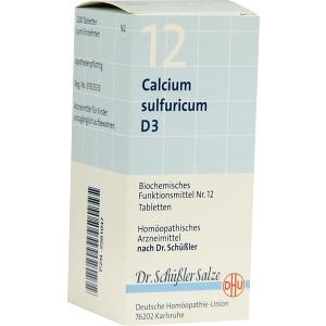 BIOCHEMIE DHU 12 CALCIUM SULFURICUM D 3, 200 ST