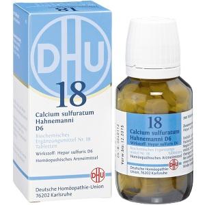 BIOCHEMIE DHU 18 CALCIUM SULFURATUM HAHNEMANNI D 6, 200 ST