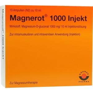 magnerot 1000 Injekt, 10x10 ML