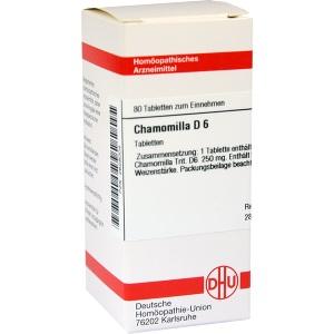 CHAMOMILLA D 6, 80 ST