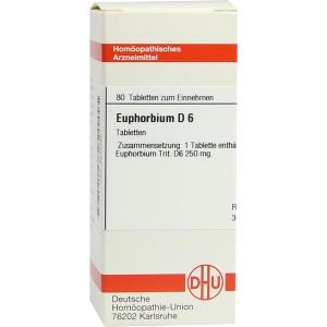 EUPHORBIUM D 6, 80 ST