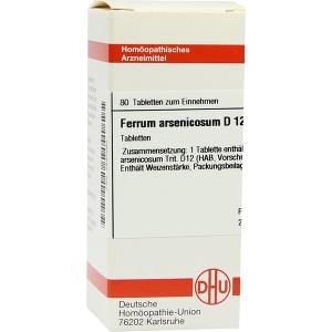 FERRUM ARSENIC D12, 80 ST