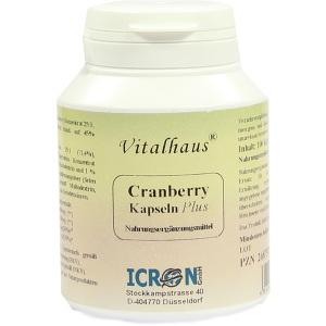 Cranberry Kapseln Plus Vitalhaus, 100 ST