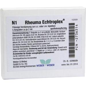Rheuma Echtroplex, 5x2 ML