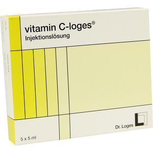 vitamin C-loges 5ml Injektionslösung, 5x5 ML