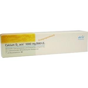 Calcium D3 acis 1000mg/880I.E., 20 ST