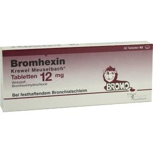BROMHEXIN K.Meuselb.Tabletten12mg, 50 ST
