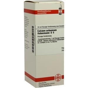 CALCIUM CARB HAHNEM D 6, 50 ML