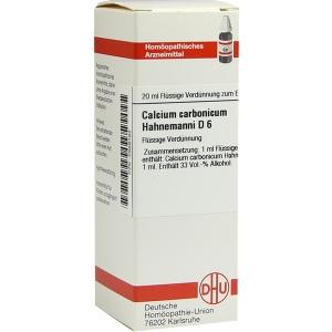 CALCIUM CARB HAHNEM D 6, 20 ML
