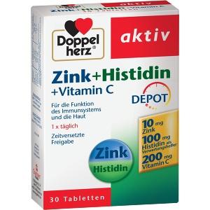 Doppelherz Zink + Histidin Depot, 30 ST