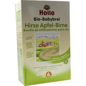 Holle Bio-Babybrei Hirse Apfel Birne, 250 G
