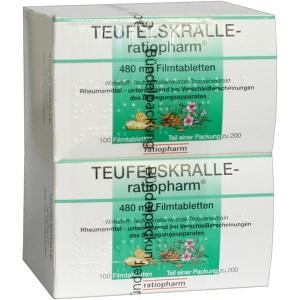 TEUFELSKRALLE-ratiopharm, 200 ST