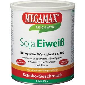 MEGAMAX Soja Eiweiss Schoko, 750 G