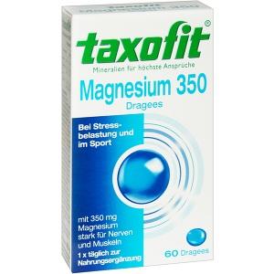 taxofit Magnesium 350 Dragees, 60 ST