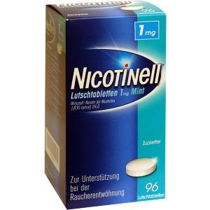 Nicotinell Lutschtabletten 1mg Mint, 96 ST