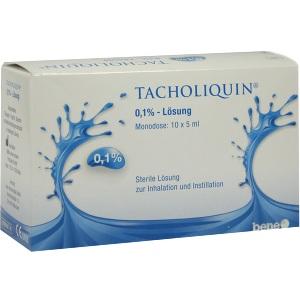 Tacholiquin 0.1% Lösung Monodose, 10X5 ML