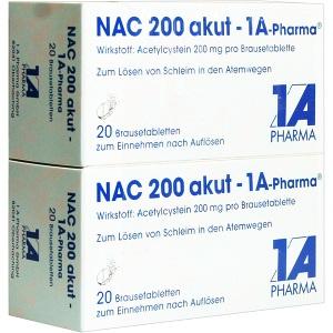 NAC 200 akut - 1A-PHARMA, 40 ST