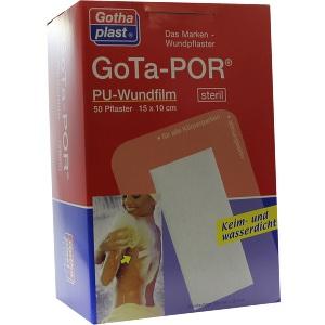 GoTa-POR PU Wundfilm steril 15x10cm, 50 ST