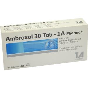 Ambroxol 30 Tab-1A Pharma, 20 ST