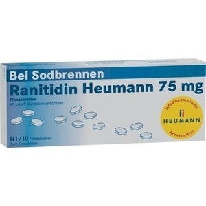 Ranitidin Heumann 75mg Filmtabletten, 10 ST