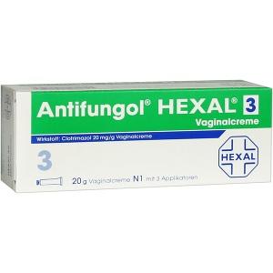 ANTIFUNGOL HEXAL 3 Vag.creme, 20 G