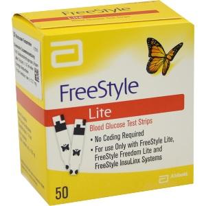 Freestyle Lite Teststreifen ohne codieren, 50 ST