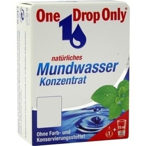 One Drop Only natürliches Mundwasser Konzentrat, 25 ML