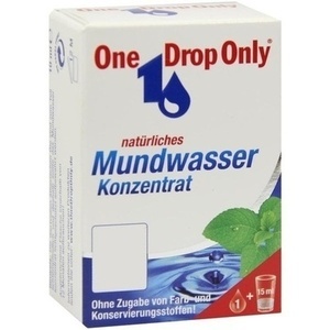 One Drop Only natürliches Mundwasser Konzentrat, 10 ML