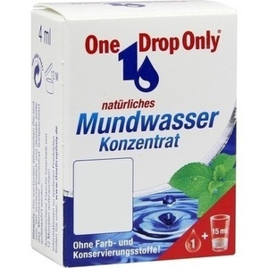 One Drop Only natürliches Mundwasser Konzentrat, 4 ML