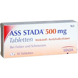 ASS STADA 500mg Tabletten, 10 ST