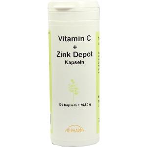 Vitamin C + Zink Depot, 100 ST