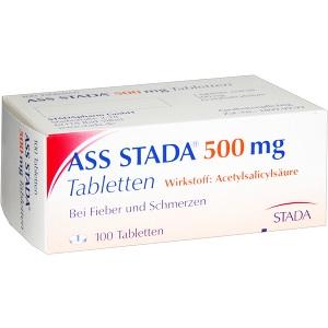ASS STADA 500mg Tabletten, 100 ST