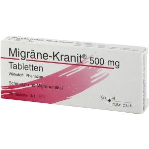 Migräne-Kranit 500mg Tabletten, 20 ST