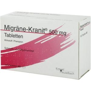 Migräne-Kranit 500mg Tabletten, 100 ST