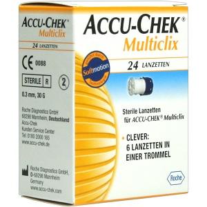 ACCU-CHEK Multiclix Lanzetten, 24 ST
